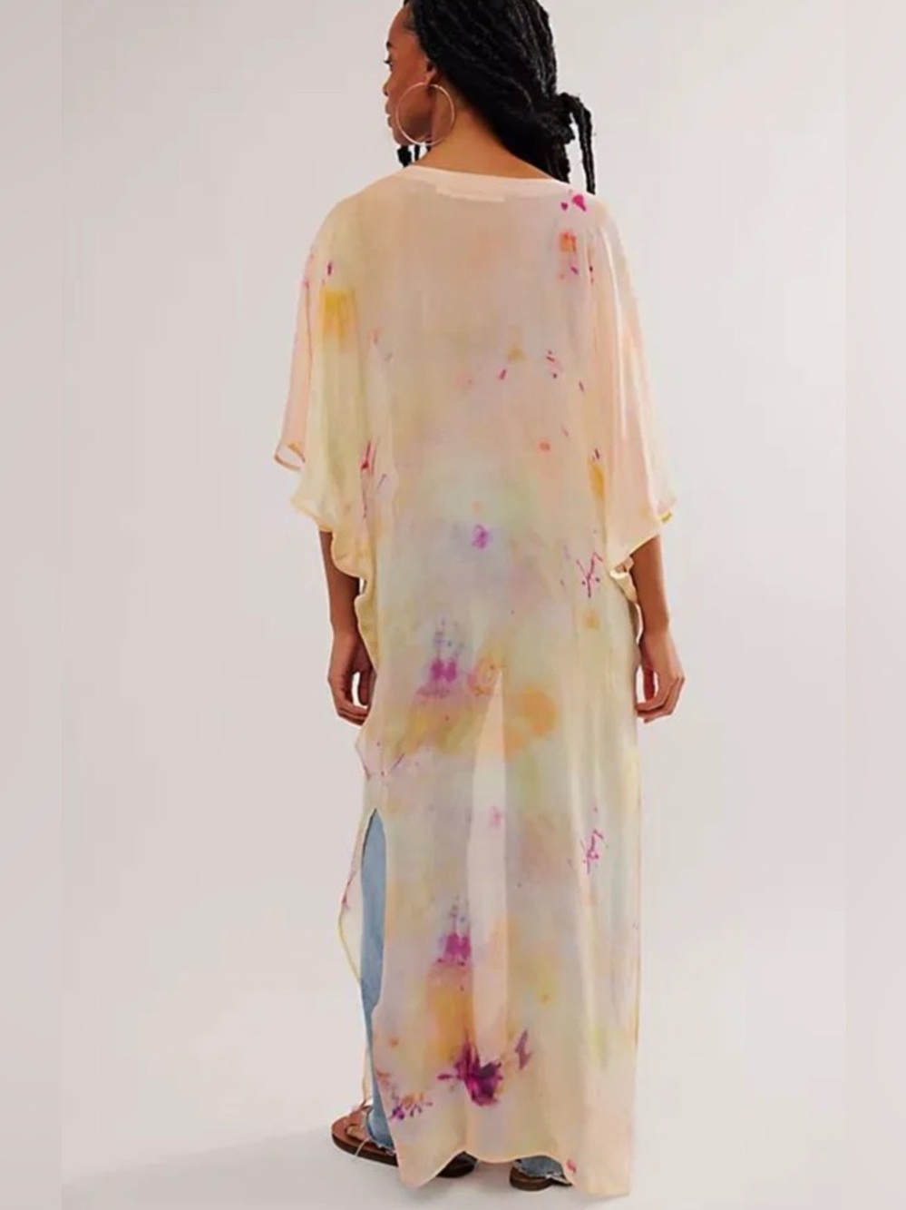 NWT Jen’s Pirate Booty x Free People Daze Kafton Top Ice Dye Sorbet Size Small